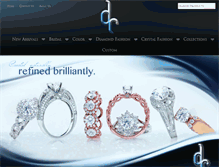 Tablet Screenshot of diamondcollectiononline.com